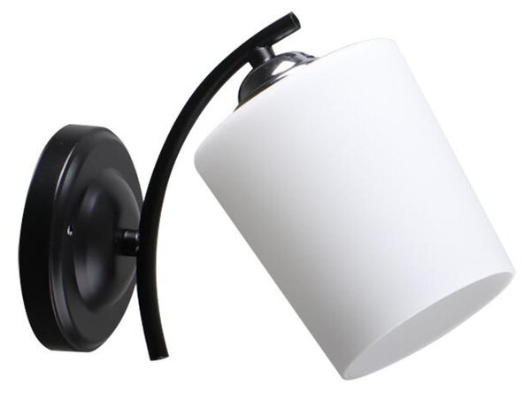 Nástenná lampa ESNYR 1xE27/40W/230V čierna/biela