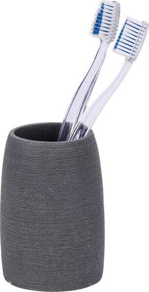 POHÁR NA ZUBNÉ KEFKY sivá - Kúpeľňové doplnky