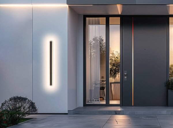LED Vonkajšie nástenné svietidlo STICK LED/28W/230V IP65 3000K 90 cm