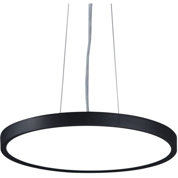 Top Light - LED Stm. luster na lanku REVIT LED/36W/230V 3000-6500K čierna + DO