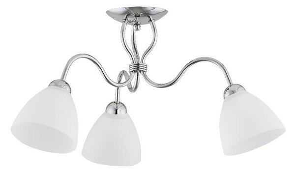 Prisadený luster ARIEL 3xE27/15W/230V chróm