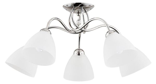 Prisadený luster AMARILLO 5xE27/15W/230V chróm