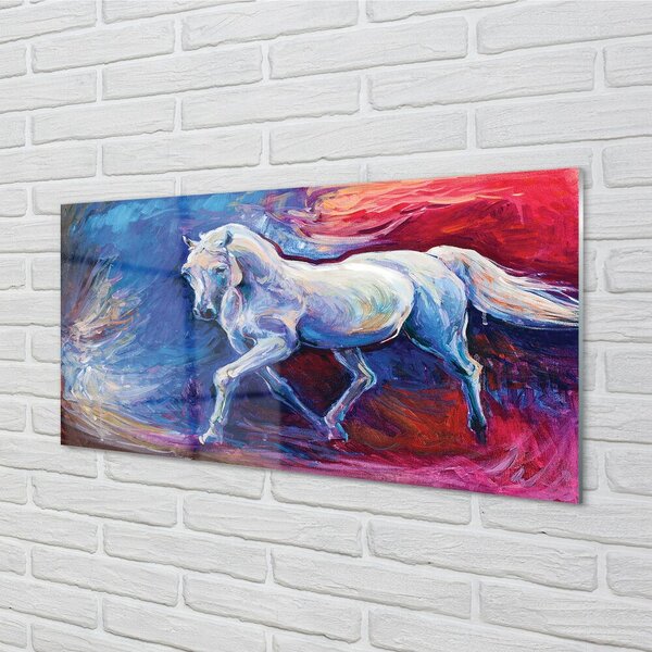 Obraz na skle kôň 100x50 cm 2 Prívesky
