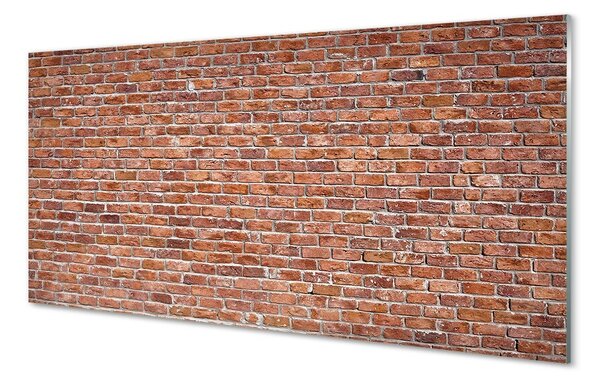 Obraz na skle Tehlové múry wall 100x50 cm 2 Prívesky