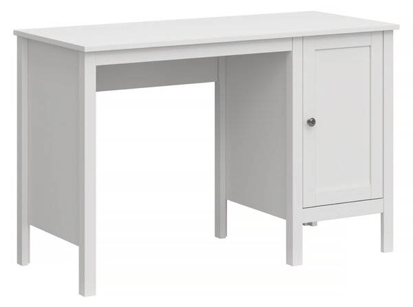 TEMPO PC stôl 1D/1155, biela, OLJE