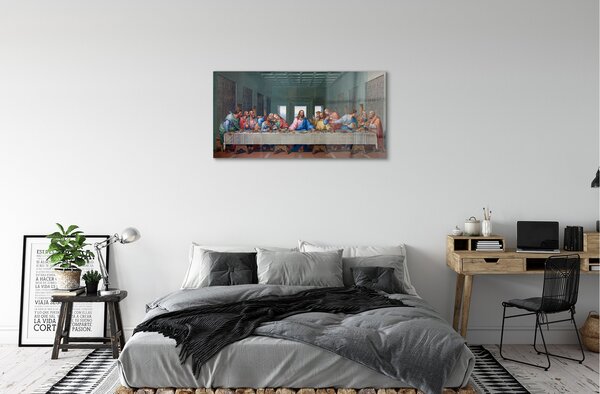Obraz na skle Art posledná večera 100x50 cm 2 Prívesky