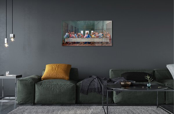 Obraz na skle Art posledná večera 100x50 cm 2 Prívesky
