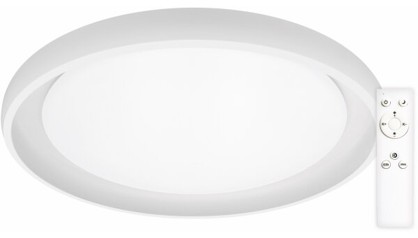 Top Light - LED Stm. stropné svietidlo SALERNO LED/60W/230V 3000-6500K biela + DO