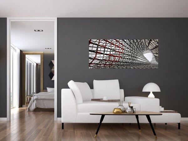 Obraz železné konštrukcie (120x50 cm)