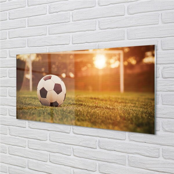 Obraz na skle Lopta slnko gate 100x50 cm 2 Prívesky