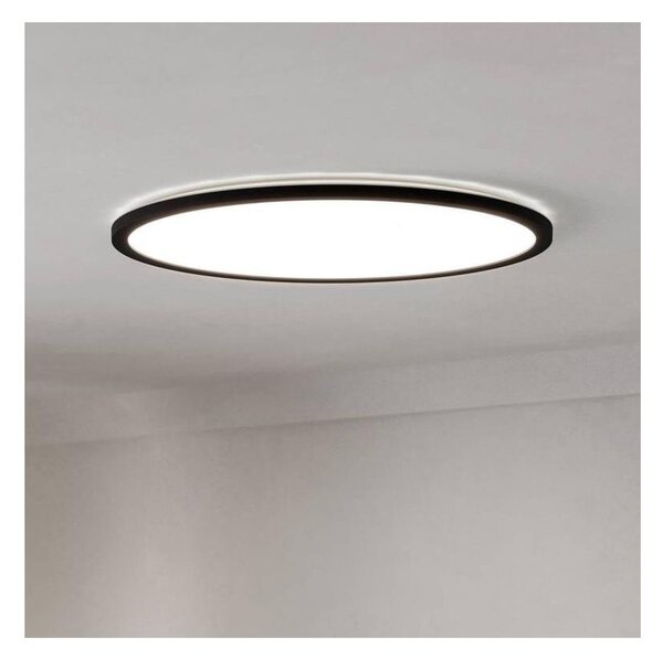 Eglo 901455-LED St. kúpeľ. svietidlo ROVITO-R 16,8W/230V pr.50cm IP44 čierna + DO