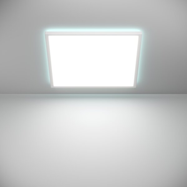 Eglo 901476 - LED RGBW St. kúpeľ. svietidlo ROVITO-Z 17W/230V 50x50cm IP44 biela