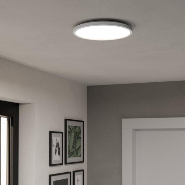 Eglo 901471-LED RGBW St. kúpeľ. svietidlo ROVITO-Z 13,9W/230V pr.30 cm IP44 biela