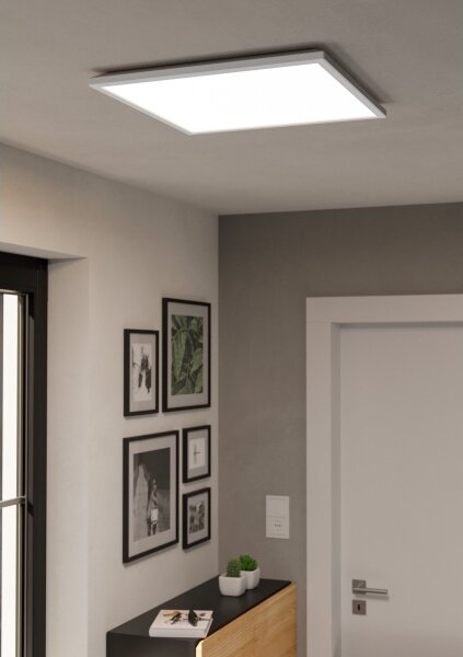 Eglo 901476 - LED RGBW St. kúpeľ. svietidlo ROVITO-Z 17W/230V 50x50cm IP44 biela