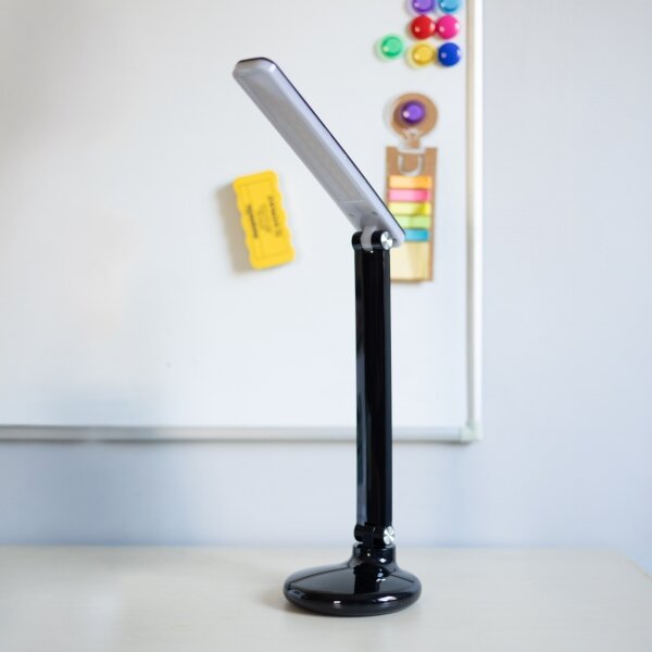 Zuma Line 1913-BK-LED Nabíjacia stolná lampa LED/6W/1200mAh 3000/4500/6000K čierna