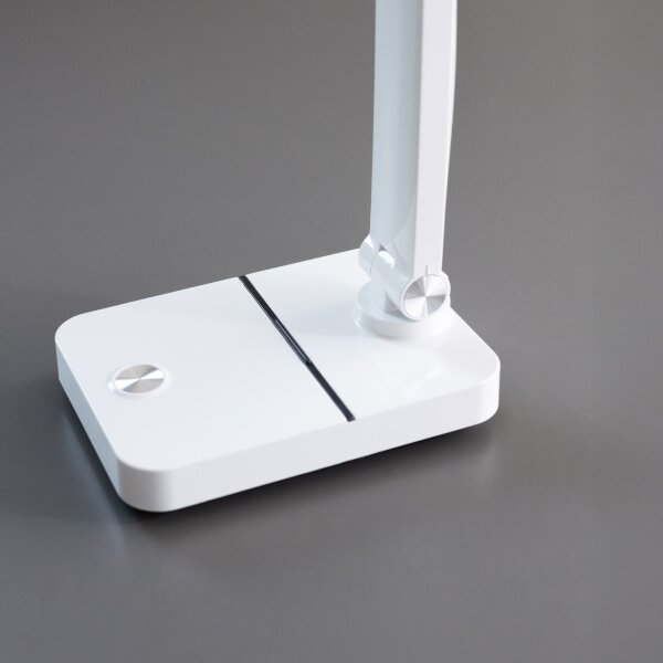 Zuma Line 1949-WH-LED Nabíjacia stolná lampa LED/8W/1200 mAh 3000/4500/6000K biela