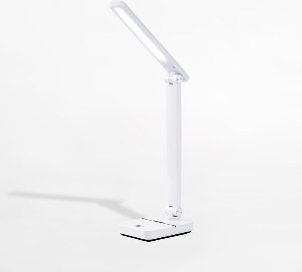 Zuma Line 1949-WH-LED Nabíjacia stolná lampa LED/8W/1200 mAh 3000/4500/6000K biela