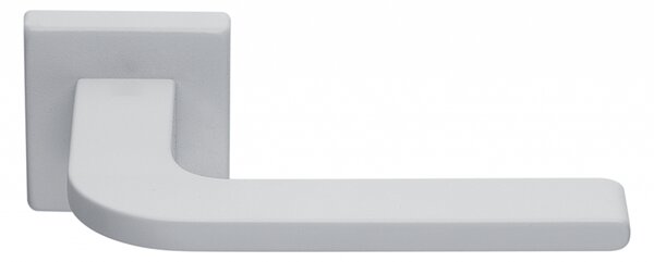 Dverové kovanie COBRA Libera (bílá), kľučka-kľučka, Bez spodnej rozety, COBRA BIELA