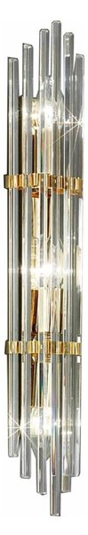 Kolarz 0342.63.3 - Nástenné svietidlo ONTARIO 3xE14/40W/230V 60 cm 24K zlatý