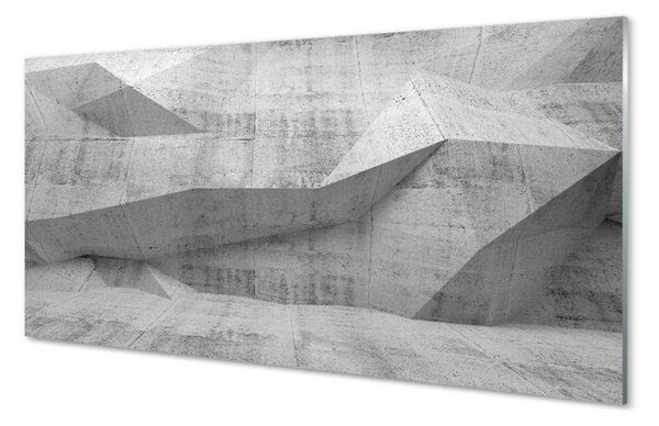 Obraz na skle Kameň abstrakcie betón 100x50 cm 2 Prívesky