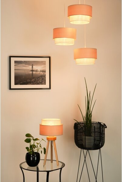 Brilagi - Stolná lampa ARIZONA BOHO 1xE27/15W/230V béžová