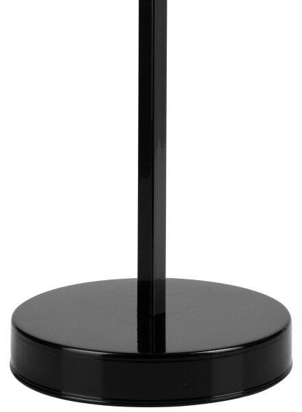 Stolná lampa ASTRID 1xE27/60W/230V lesklá čierna