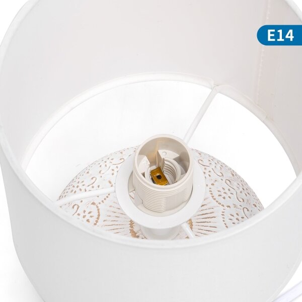 Aigostar - Stolná lampa 1xE14/40W/230V