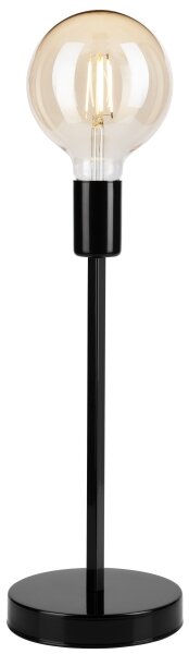Stolná lampa ASTRID 1xE27/60W/230V lesklá čierna