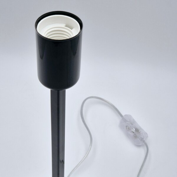 Stolná lampa ASTRID 1xE27/60W/230V lesklá čierna