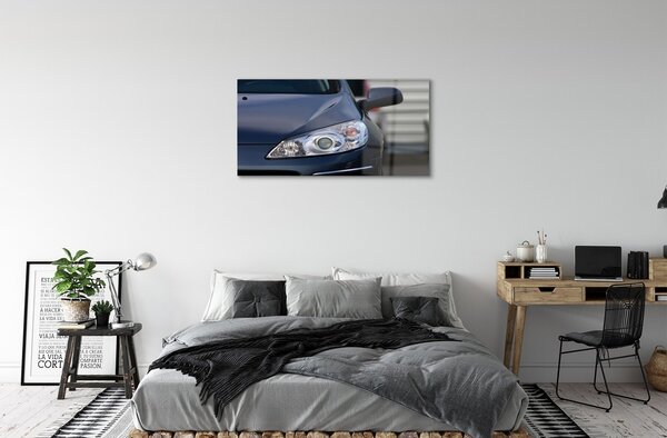 Obraz na skle auto black 100x50 cm 2 Prívesky