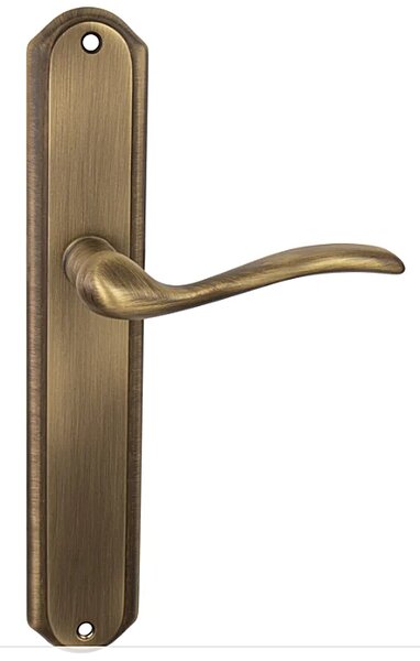 Dverné kovanie MP Julia - SO (OGS - Bronz česaný matný), kľučka-kľučka, Otvor pre obyčajný kľúč BB, MP OGS (bronz česaný mat), 90 mm