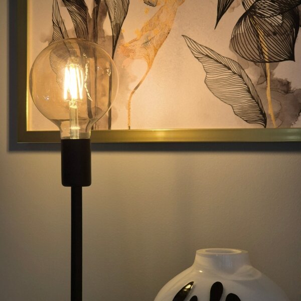 Stolná lampa ASTRID 1xE27/60W/230V matná čierna