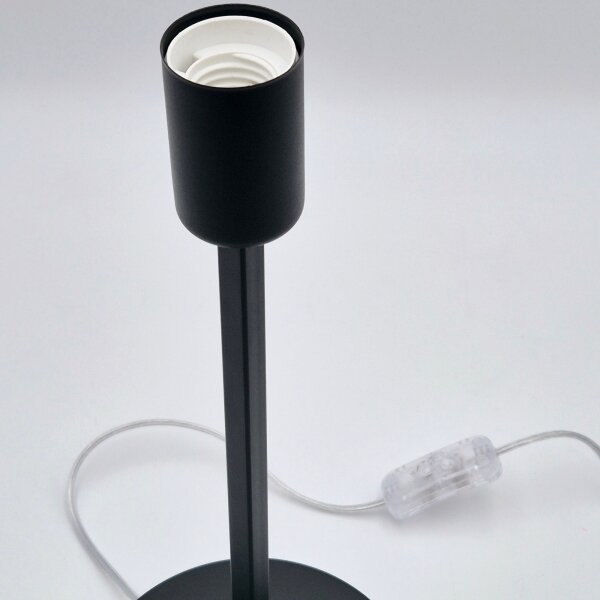 Stolná lampa ASTRID 1xE27/60W/230V matná čierna