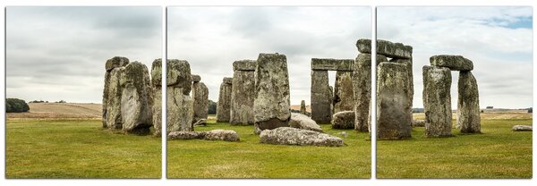 Obraz na plátne - Stonehenge - panoráma 506C (90x30 cm)