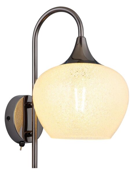 Globo 15548WK - Nástenná lampa MAXY 1xE27/40W/230V biela/antracit