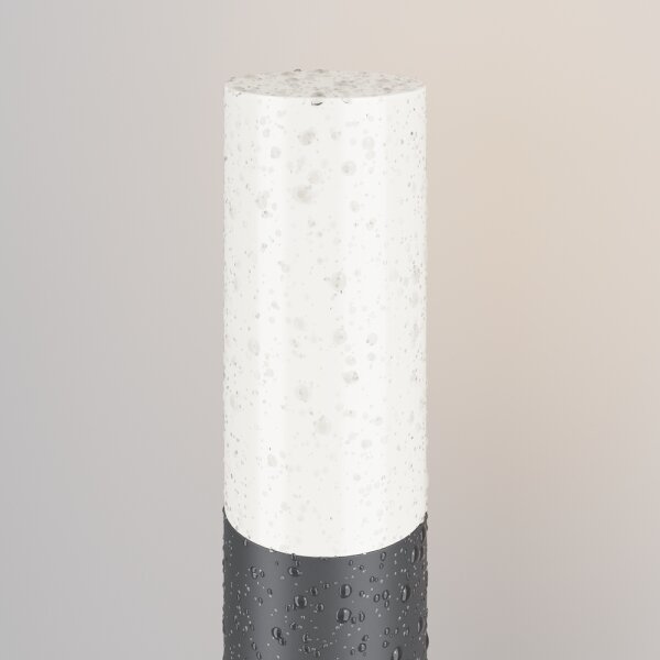 Maytoni O418FL-01GR1 - Vonkajšia lampa WILLIS 1xE27/60W/230V 80 cm IP54 antracit