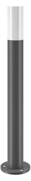 Maytoni O418FL-01GR1 - Vonkajšia lampa WILLIS 1xE27/60W/230V 80 cm IP54 antracit