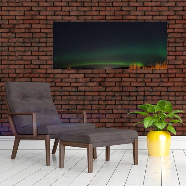 Obraz polárna žiara (120x50 cm)