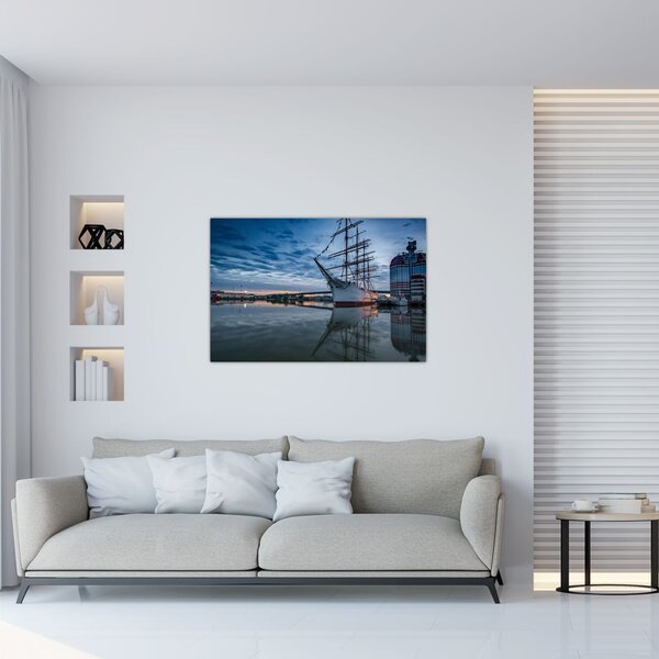 Obraz plachetnice (90x60 cm)