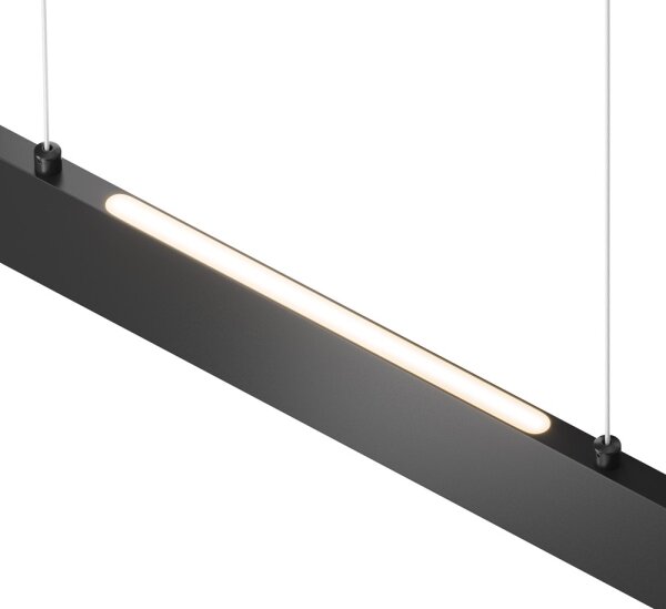 Maytoni P010PL-L30B4K- LED Luster na lanku STEP LED/30W/230V 4000K 118,5 cm čierna