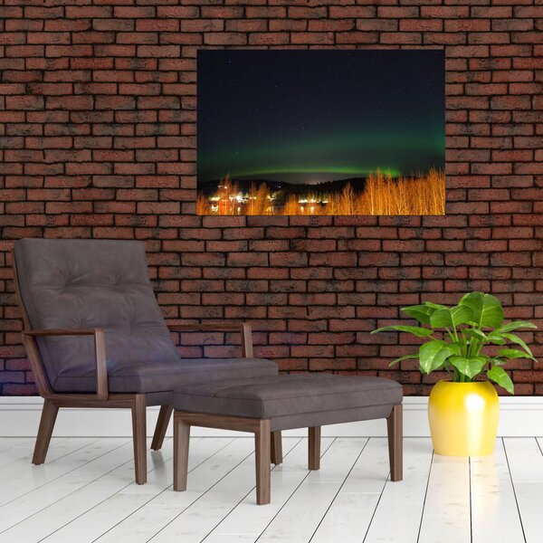 Obraz polárna žiara (90x60 cm)