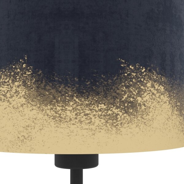 Eglo 39975 - Stolná lampa CASUARITA 1xE27/40W/230V modrá/zlatá