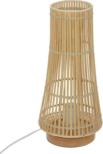 Atmosphera - Stolná lampa MAHE 1xE27/25W/230V bambus