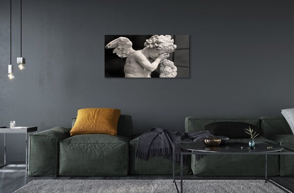 Sklenený obraz plač anjela 100x50 cm 2 Prívesky