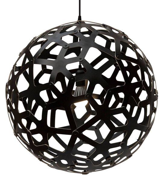 David trubridge Coral závesná lampa Ø 60cm čierna
