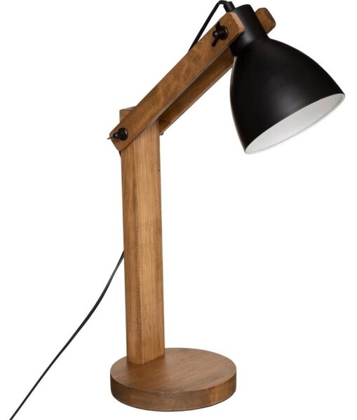 Atmosphera - Stolná lampa KUBA 1xE14/25W/230V borovica