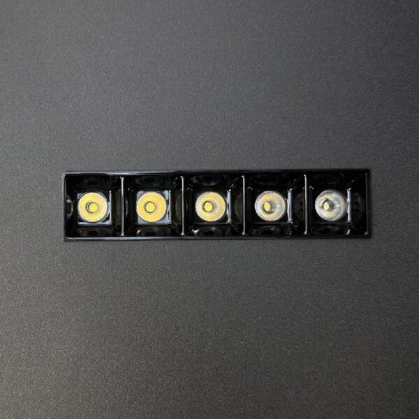 LED Stmievateľné stropné svietidlo LED/95W/230V 3000-6500K čierna +diaľkové ovládanie
