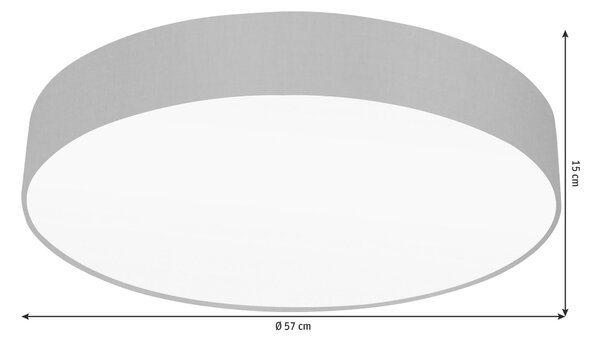 STROPNÉ SVIETIDLO, 57/15 cm Eglo - Interiérové svietidlá