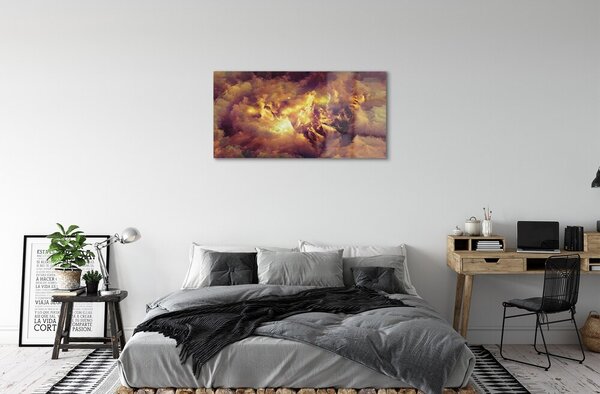 Sklenený obraz abstraktné vzory 100x50 cm 2 Prívesky
