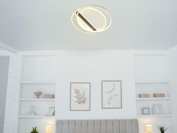 LED Stmievateľné stropné svietidlo LED/80W/230V 3000-6500K biela + diaľkové ovládanie